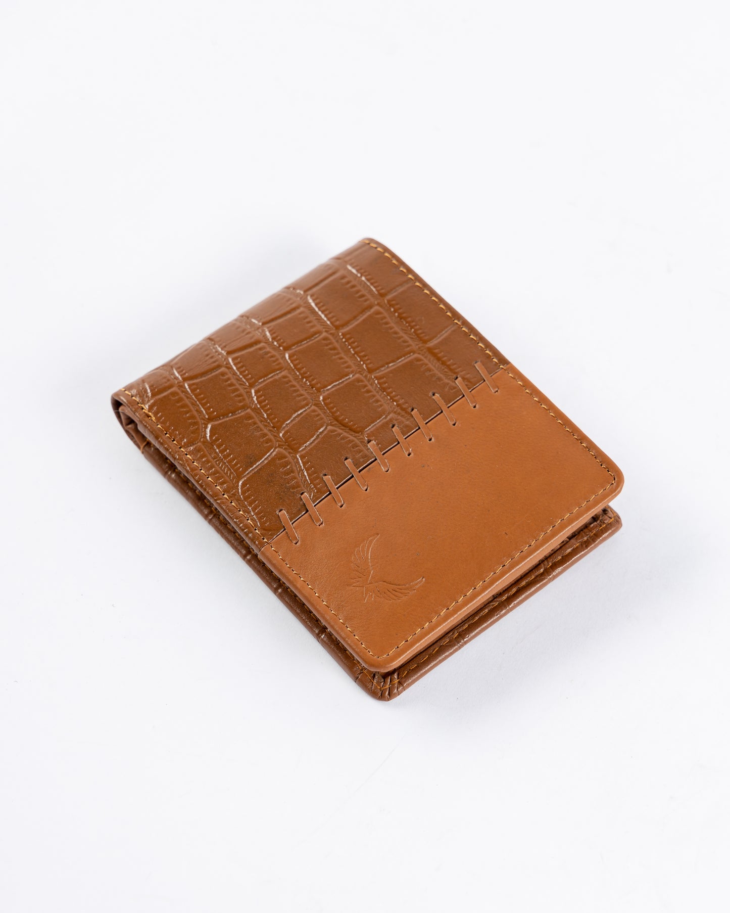 Croco patterned wallet